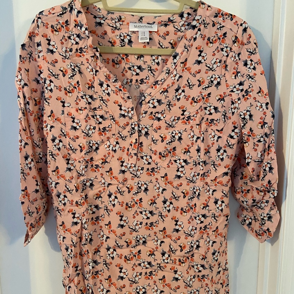 Flowery Pink Top - Picture 2 of 3